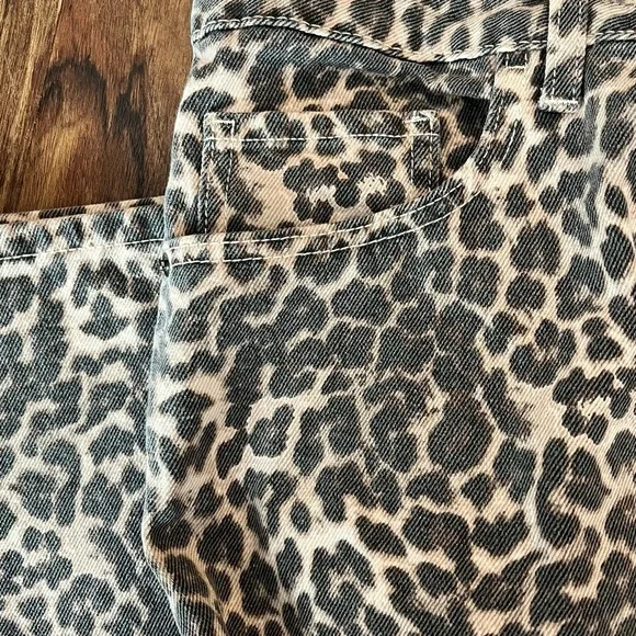George Leopard Print jeans - Picture 3 of 3